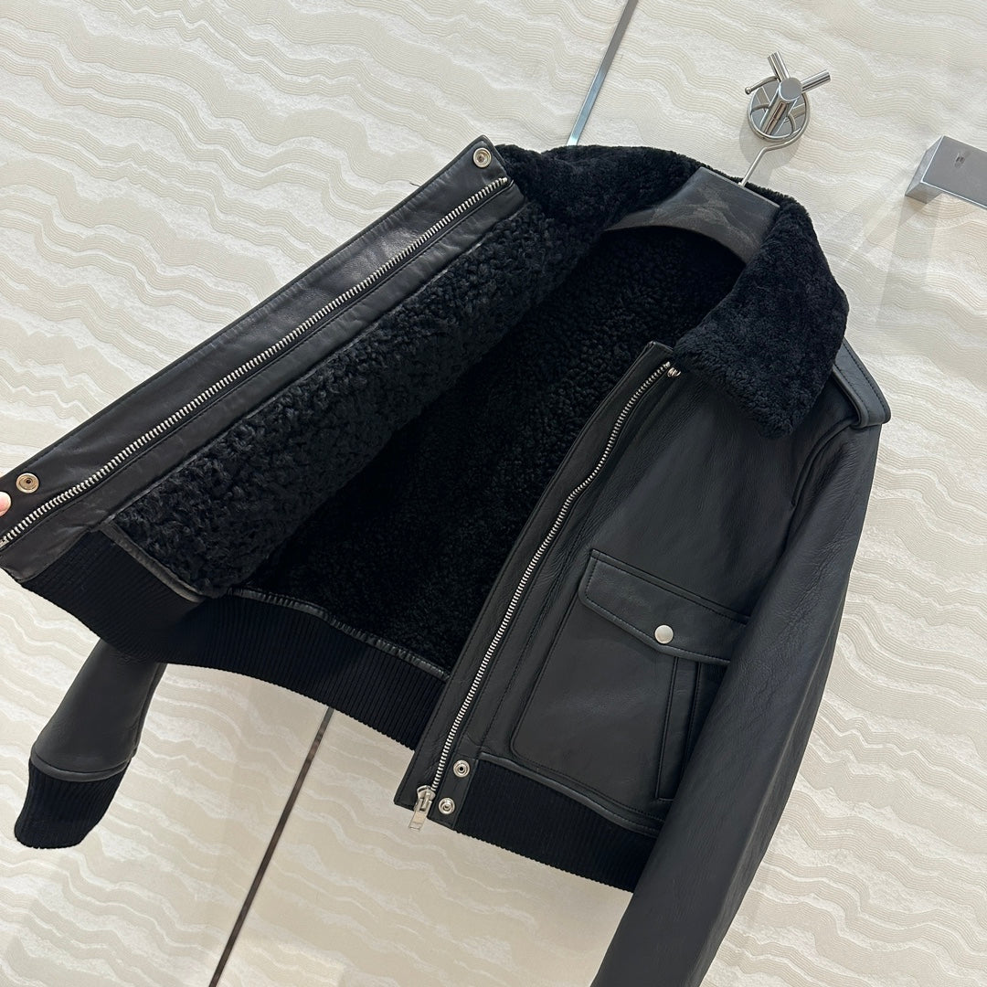 Saint 25fw fur jacket