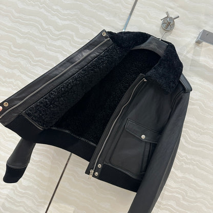 Saint 25fw fur jacket