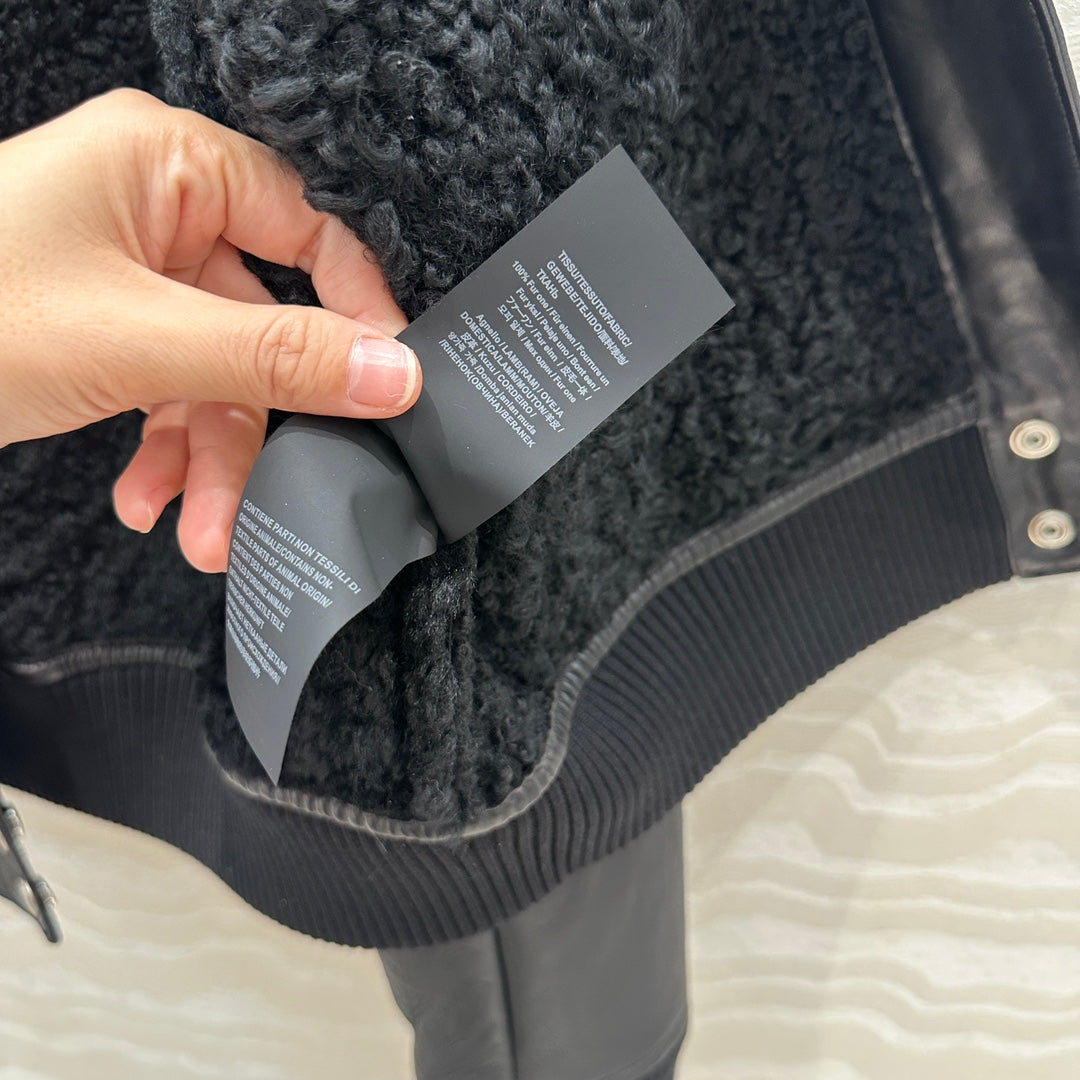 Saint 25fw fur jacket