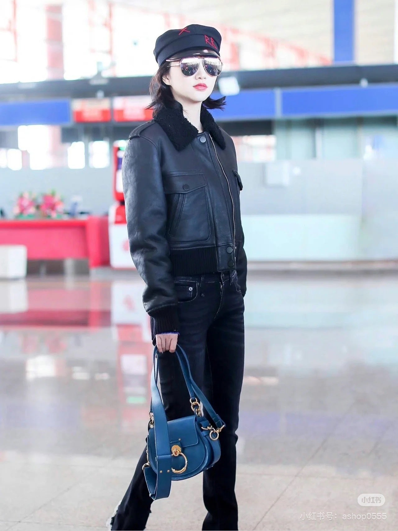 Saint 25fw fur jacket