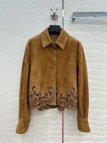 Es 25fw sheepskin shirt