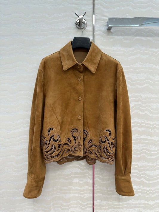 Es 25fw sheepskin shirt