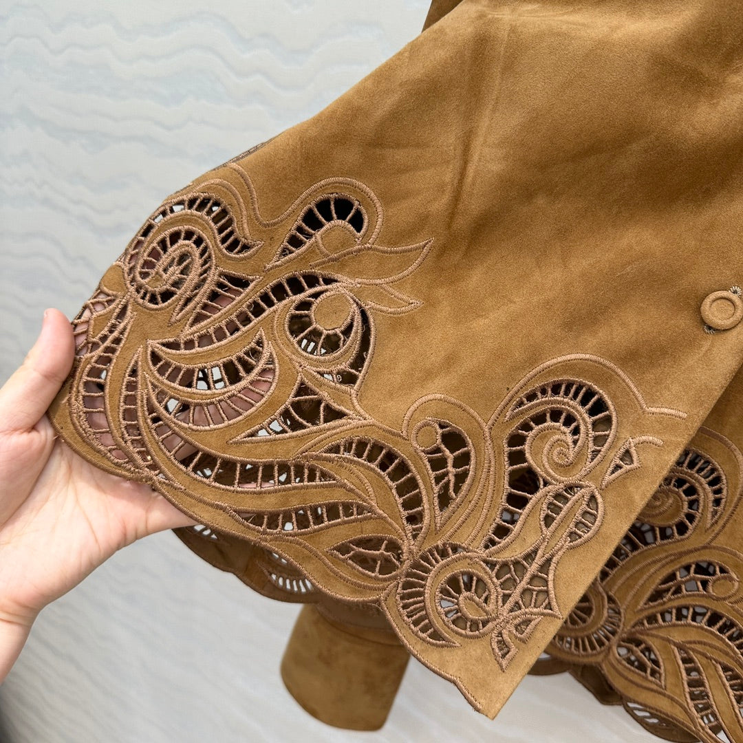 Es 25fw sheepskin shirt