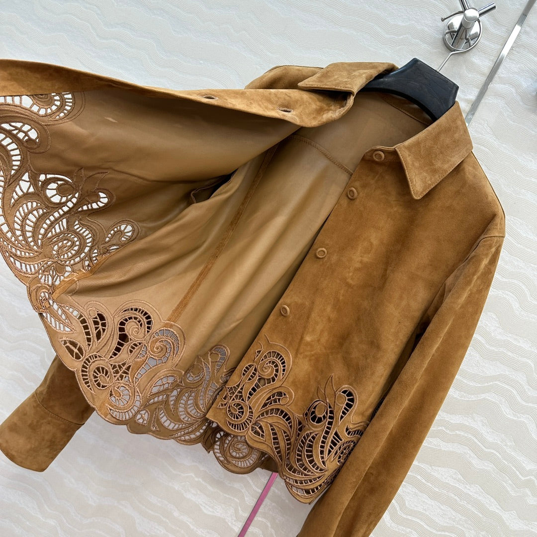 Es 25fw sheepskin shirt