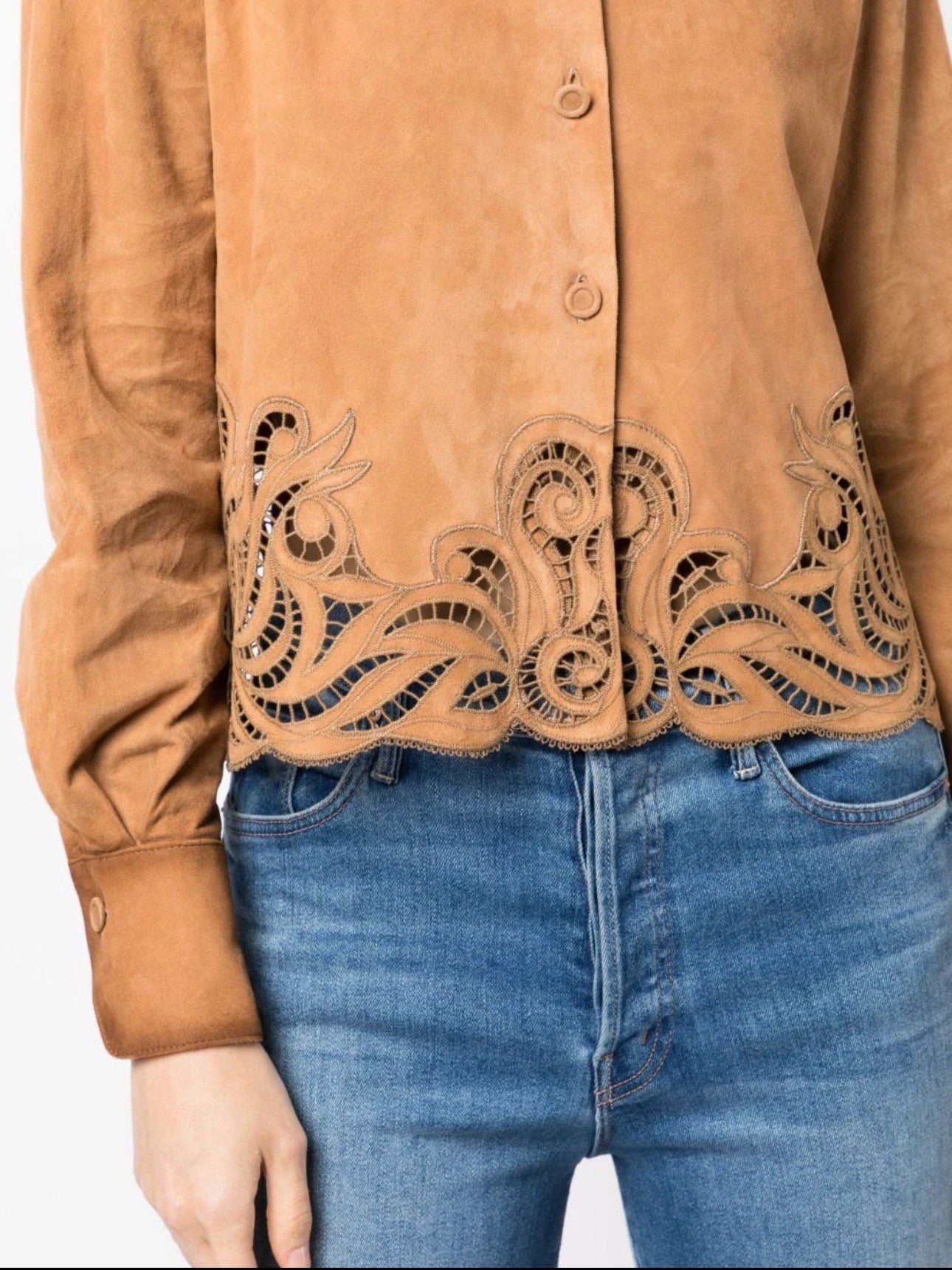Es 25fw sheepskin shirt