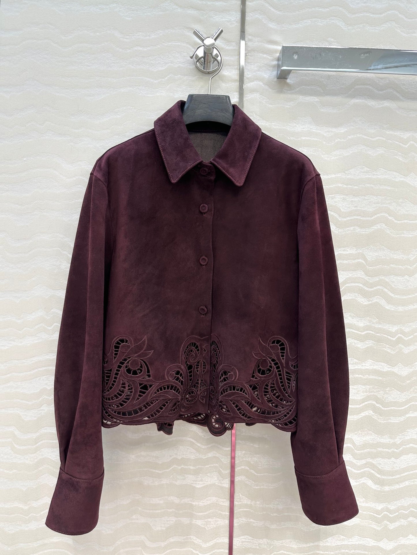 Es 25fw sheepskin shirt