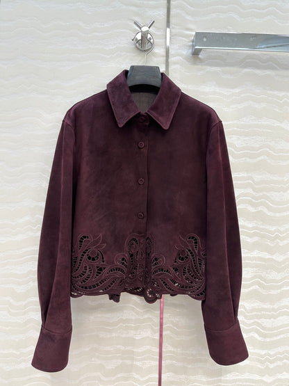 Es 25fw sheepskin shirt