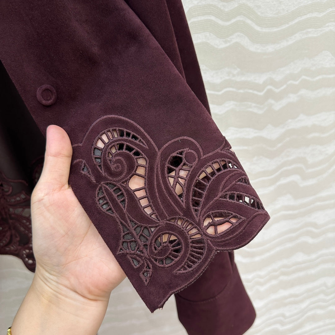 Es 25fw sheepskin shirt