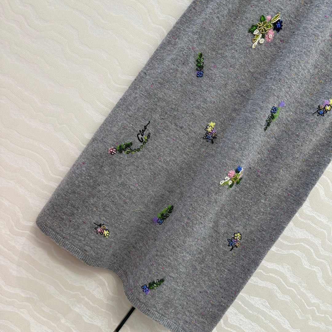 Er 25fw embroidered skirts