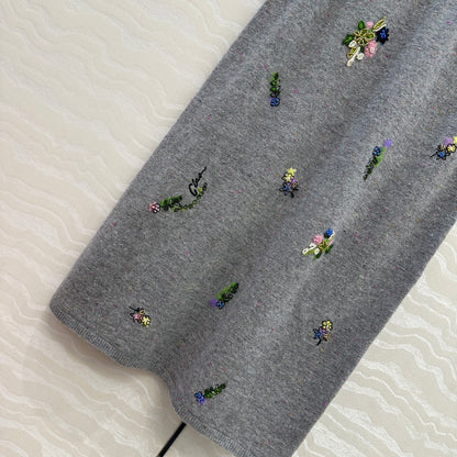 Er 25fw embroidered skirts