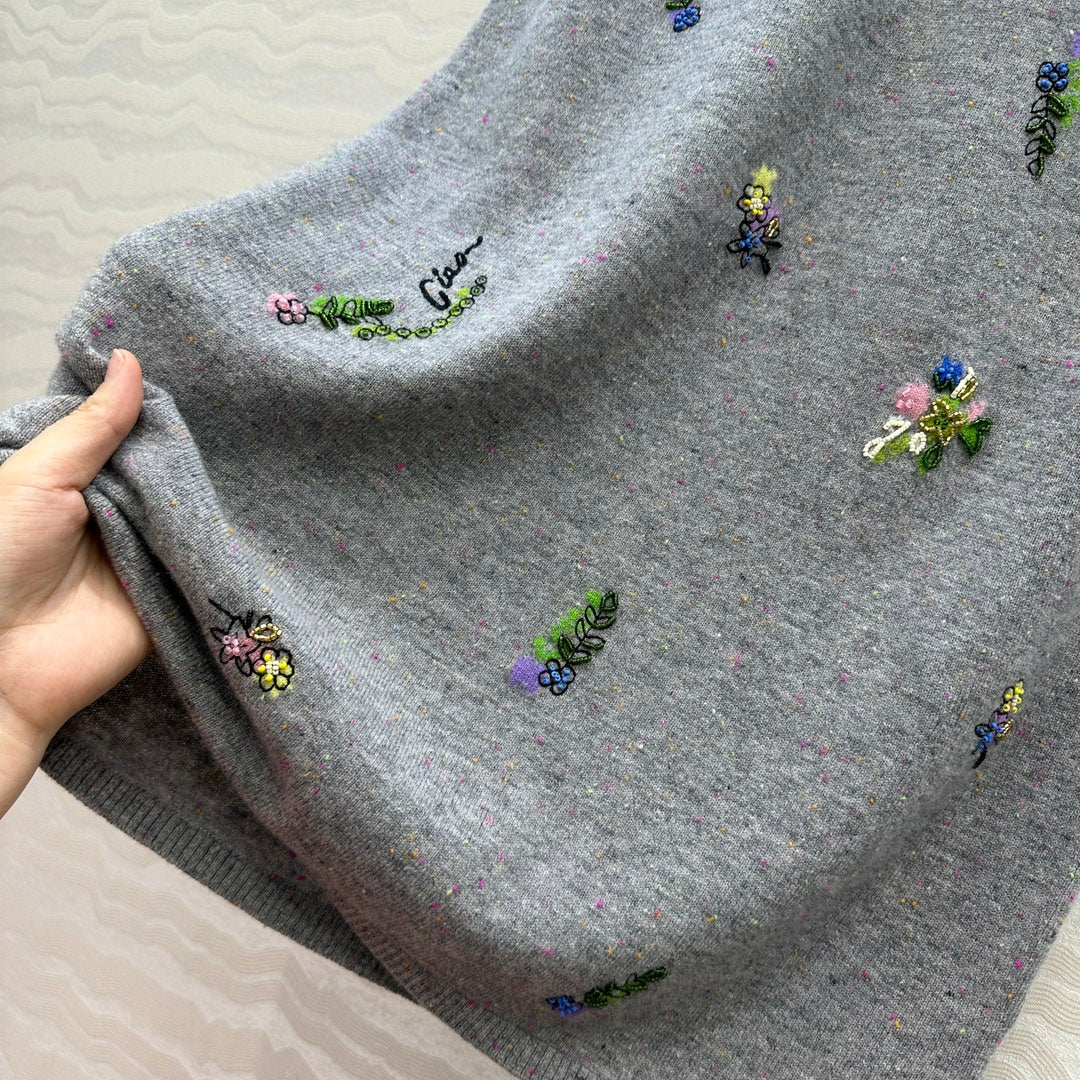 Er 25fw embroidered skirts