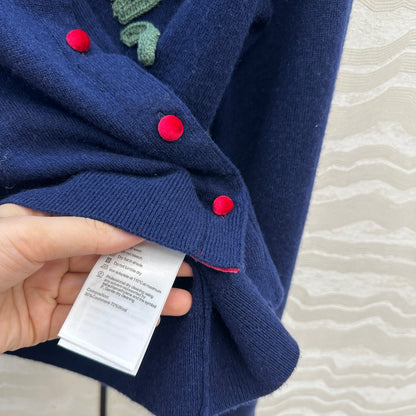 Er 25fw embroidered cardigan