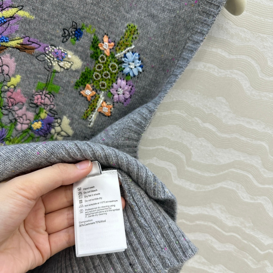 Er 25fw embroidered vest
