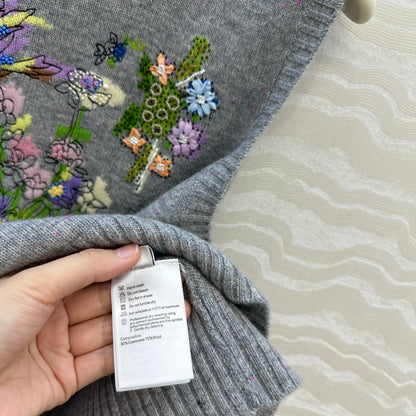 Er 25fw embroidered vest