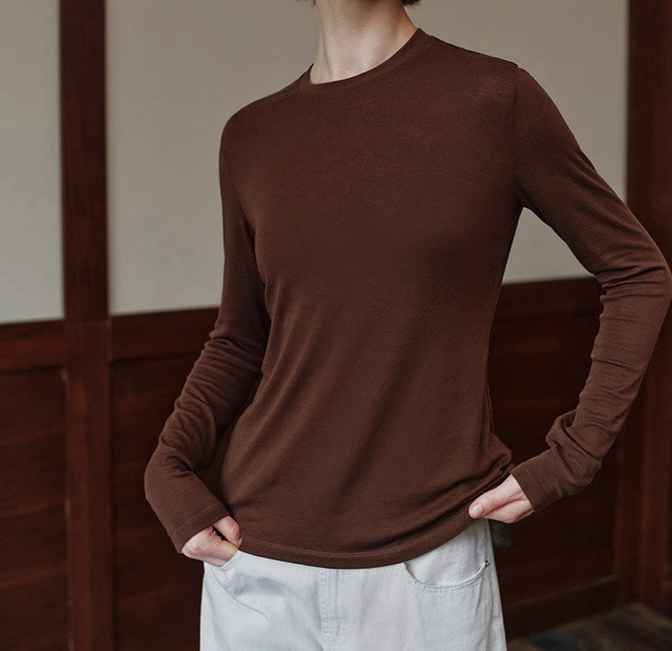 Row 25fw all-match shirt