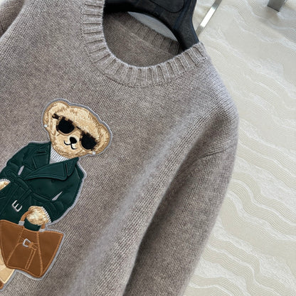 Row 25fw embroidered sweater