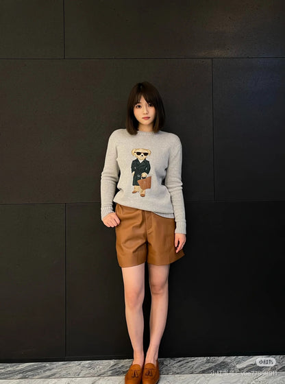 Row 25fw embroidered sweater