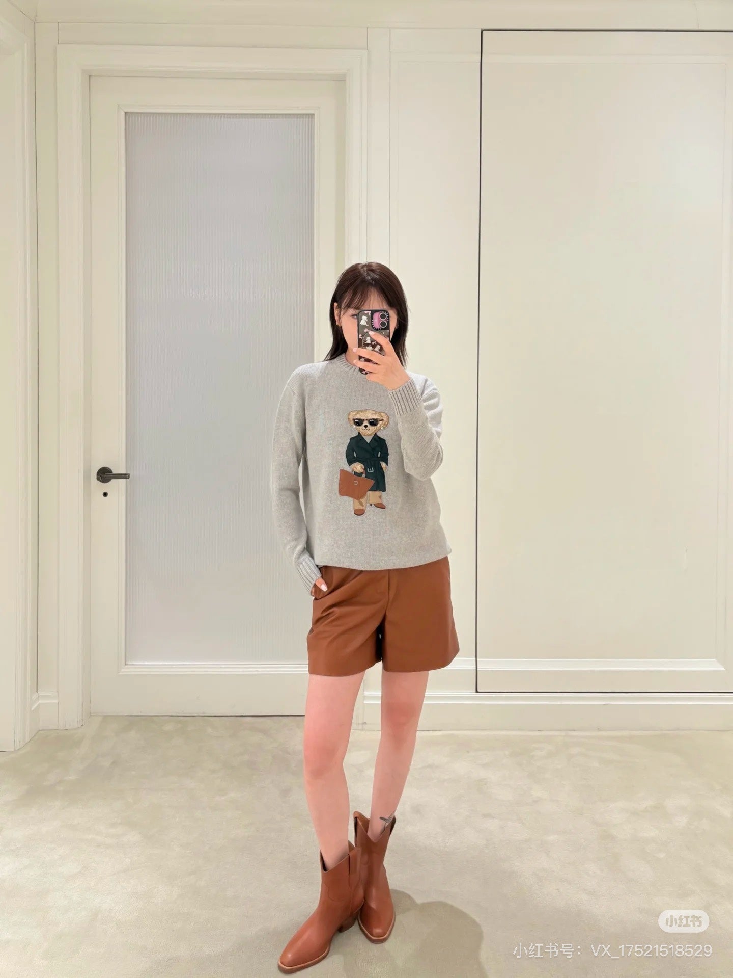 Row 25fw embroidered sweater