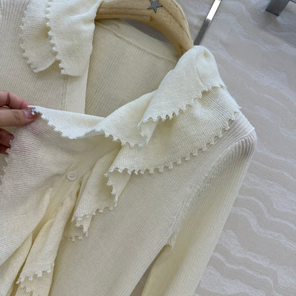 CD 25fw pleated cardigan