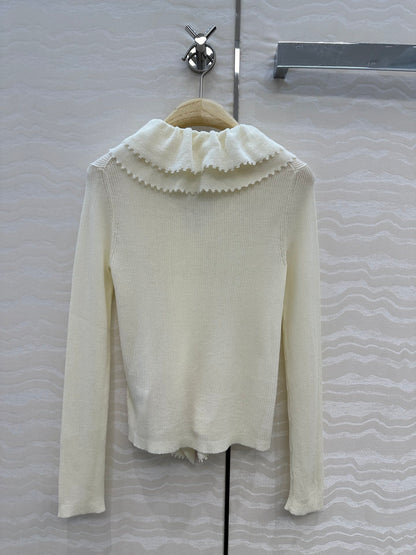 CD 25fw pleated cardigan