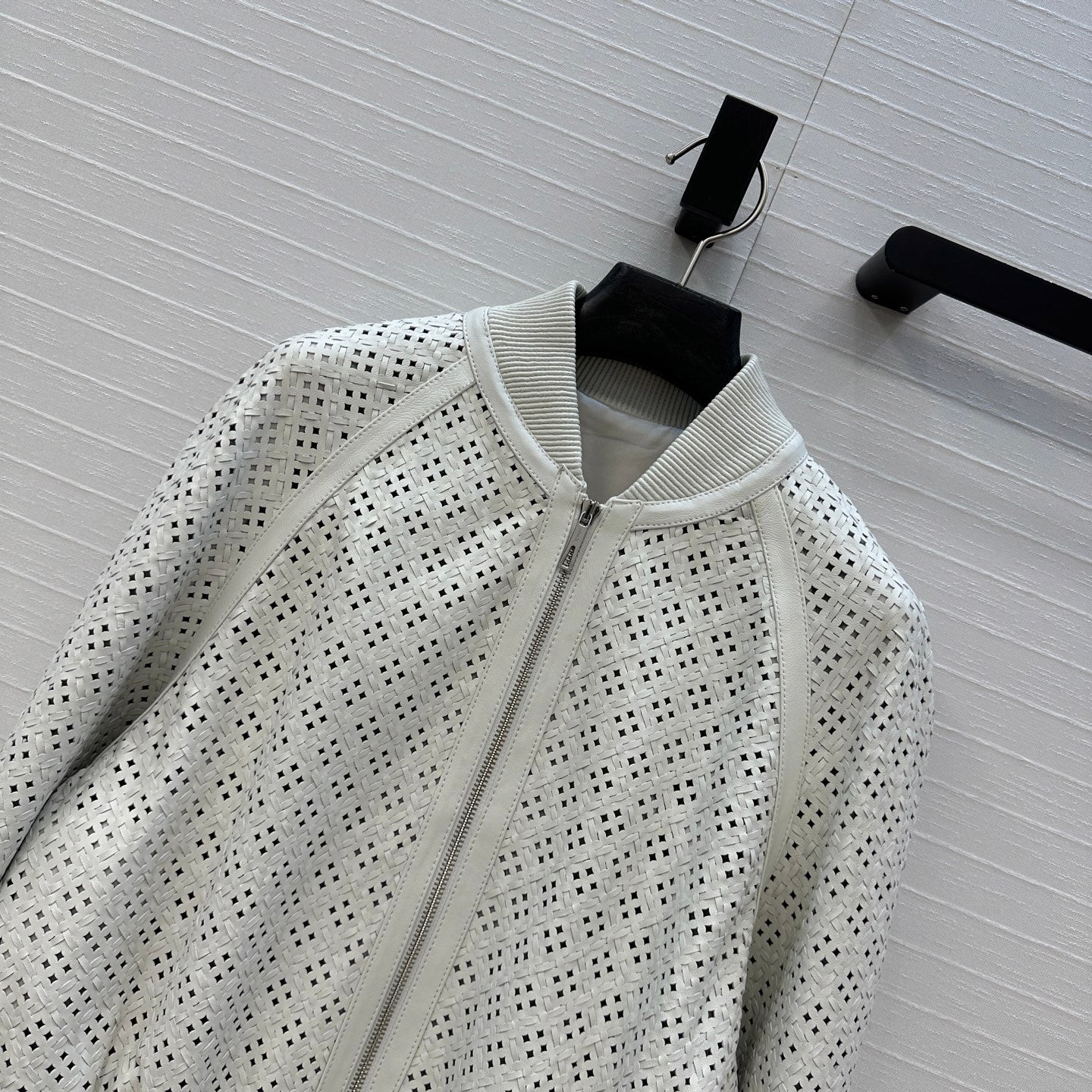 Herm 25fw leather jacket