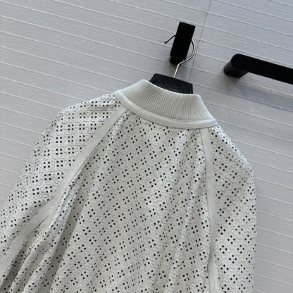 Herm 25fw leather jacket