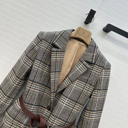 Brune 25fw  plaid suit