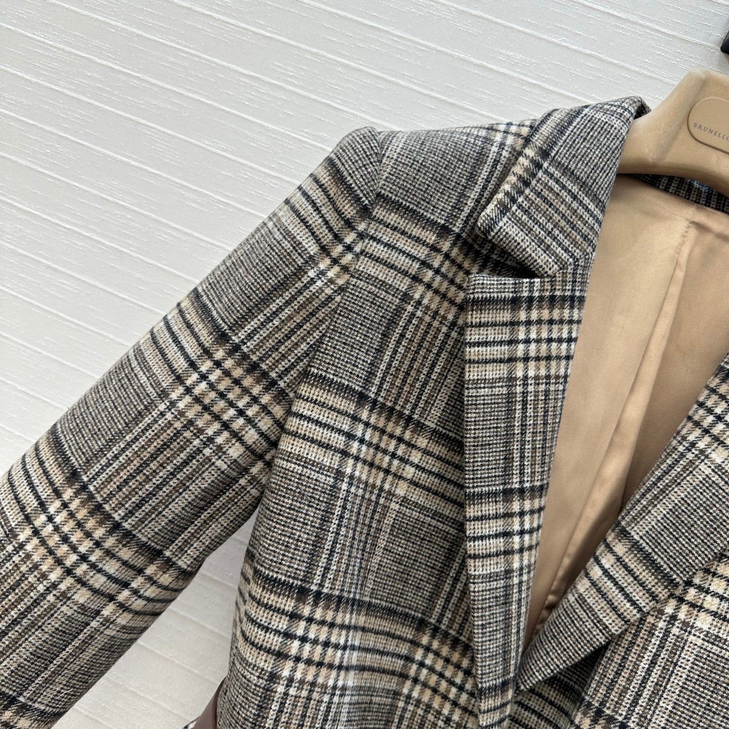Brune 25fw  plaid suit