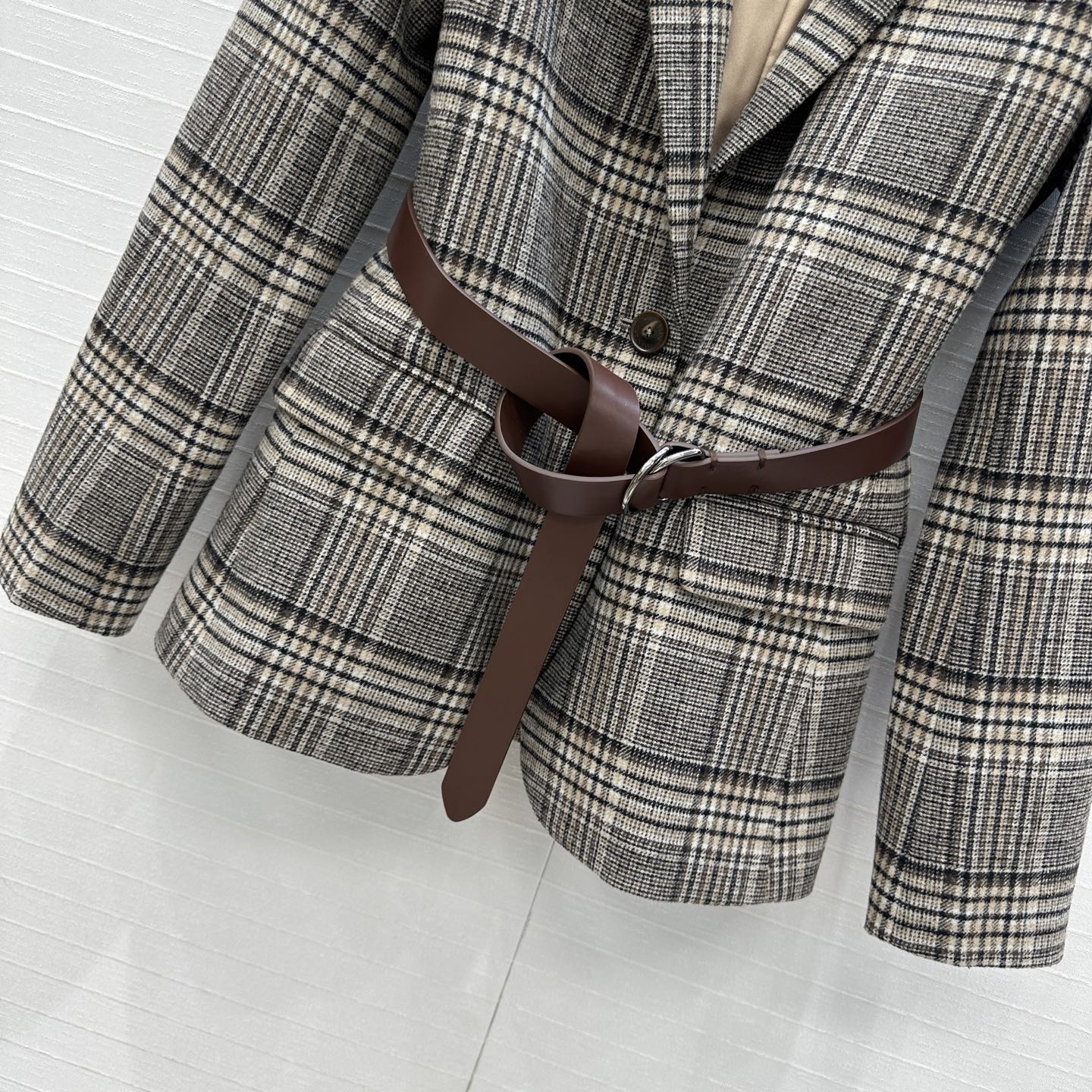 Brune 25fw  plaid suit