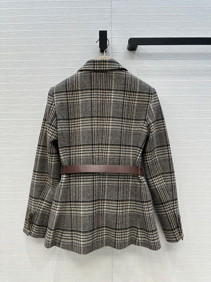 Brune 25fw  plaid suit