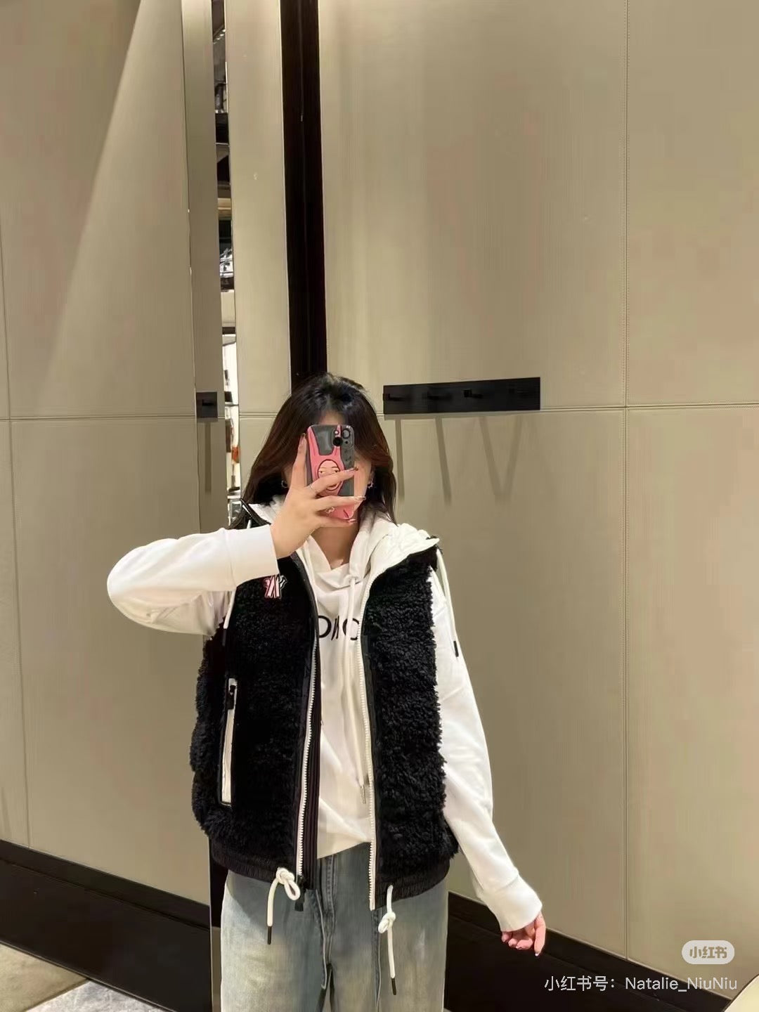Mon 25fw down vest