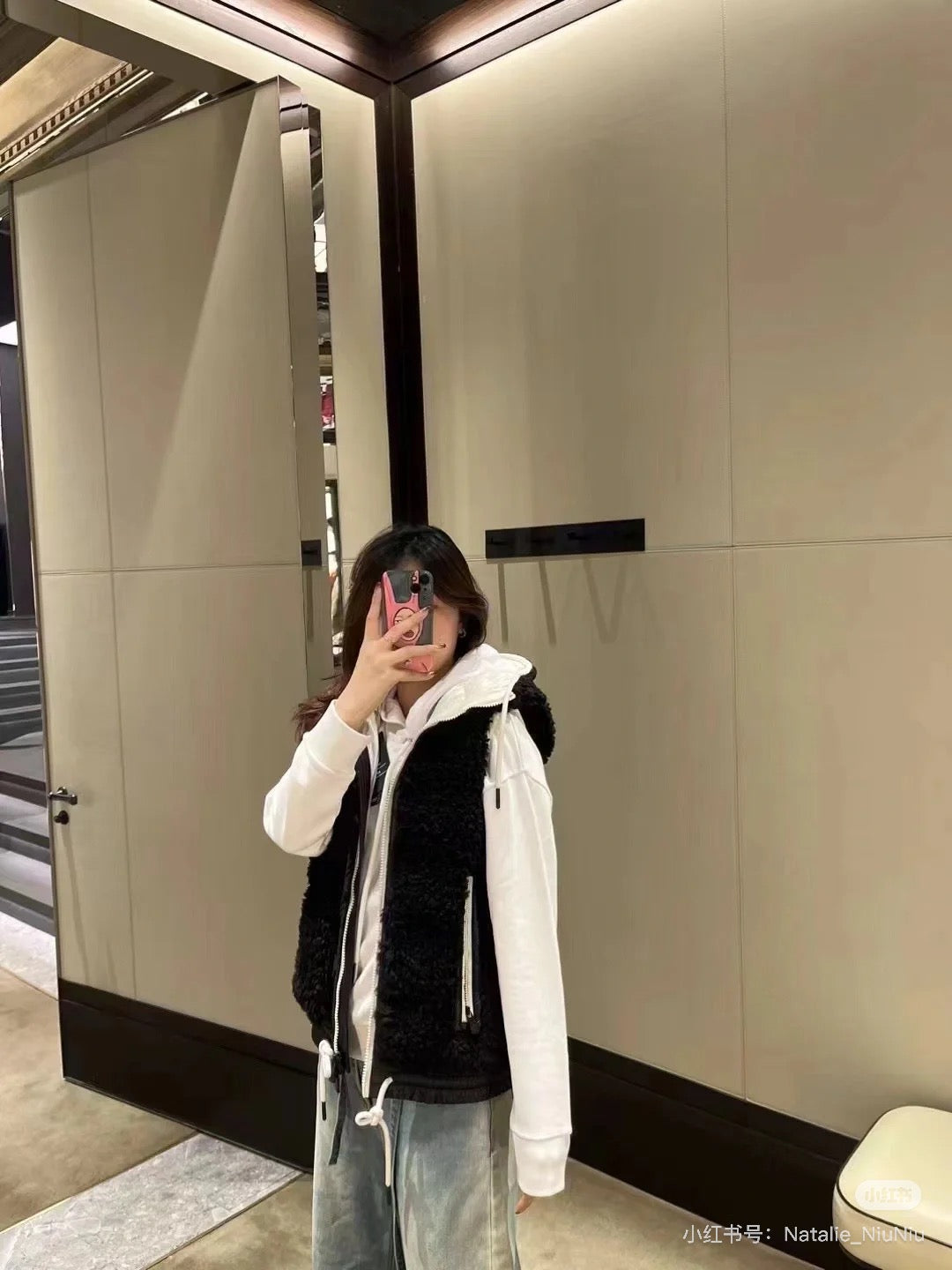 Mon 25fw down vest
