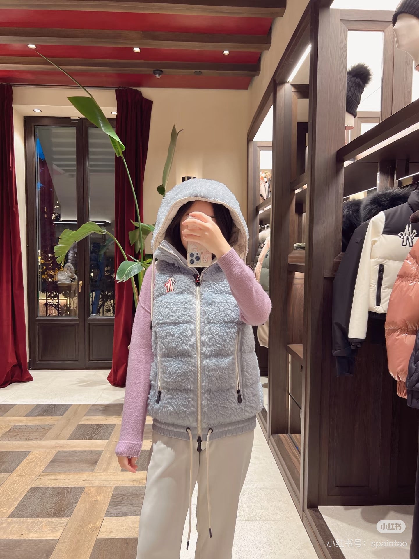 Mon 25fw down vest