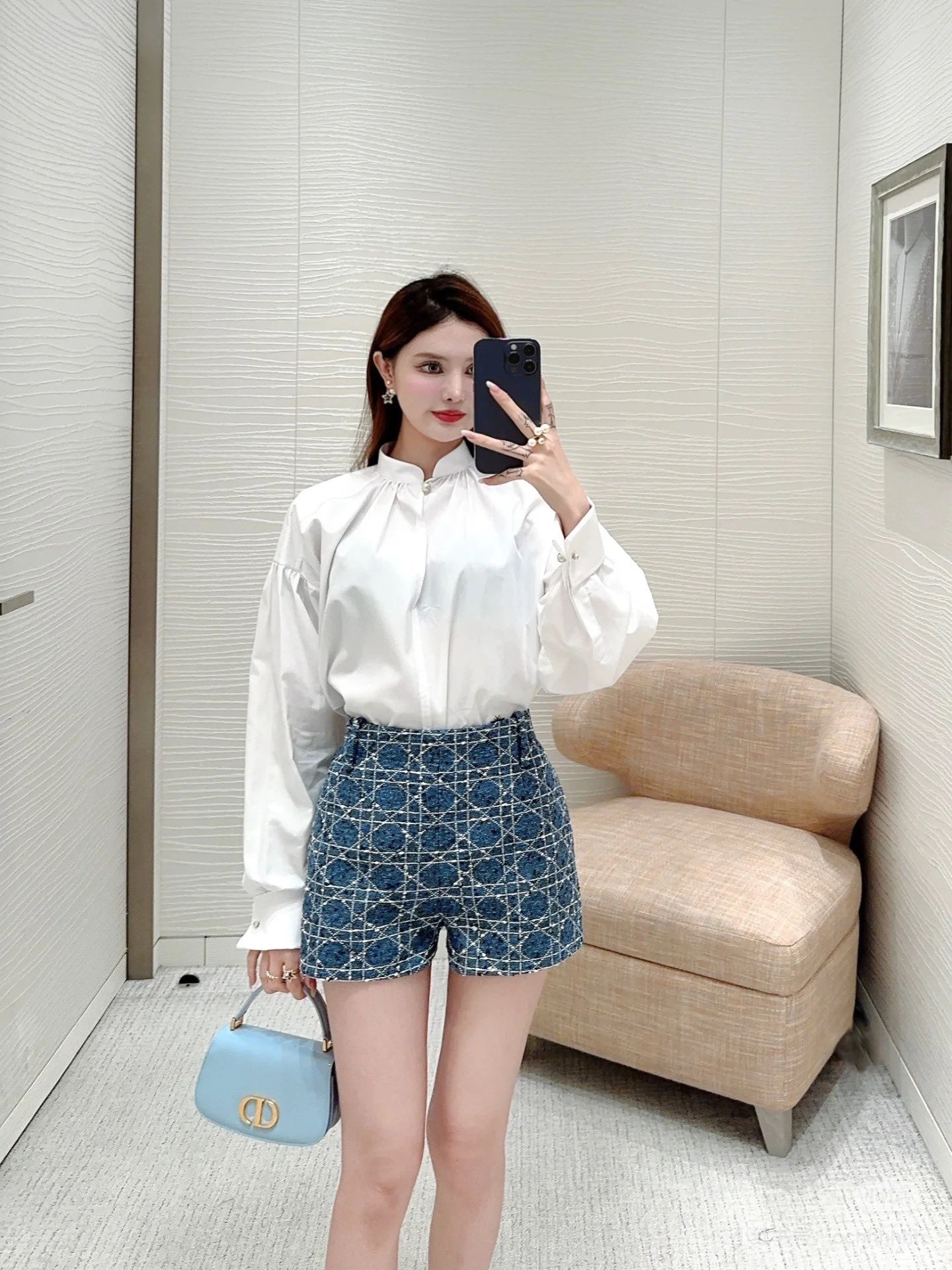 CD 25fw silk short