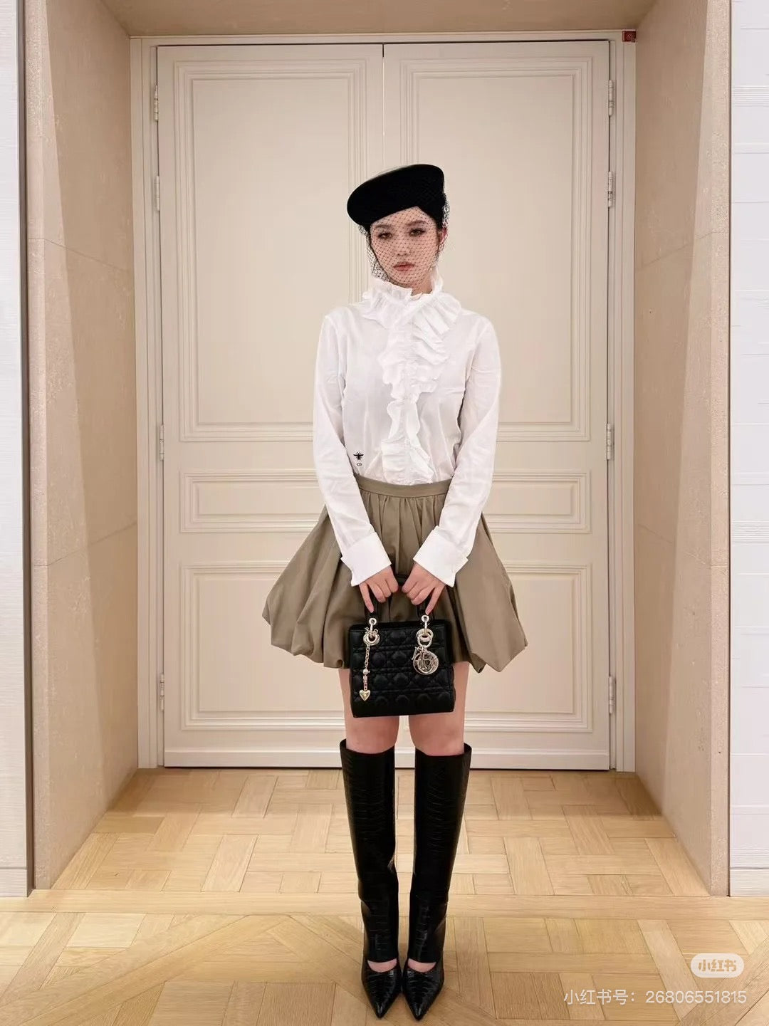 CD 25fw pleated skirts