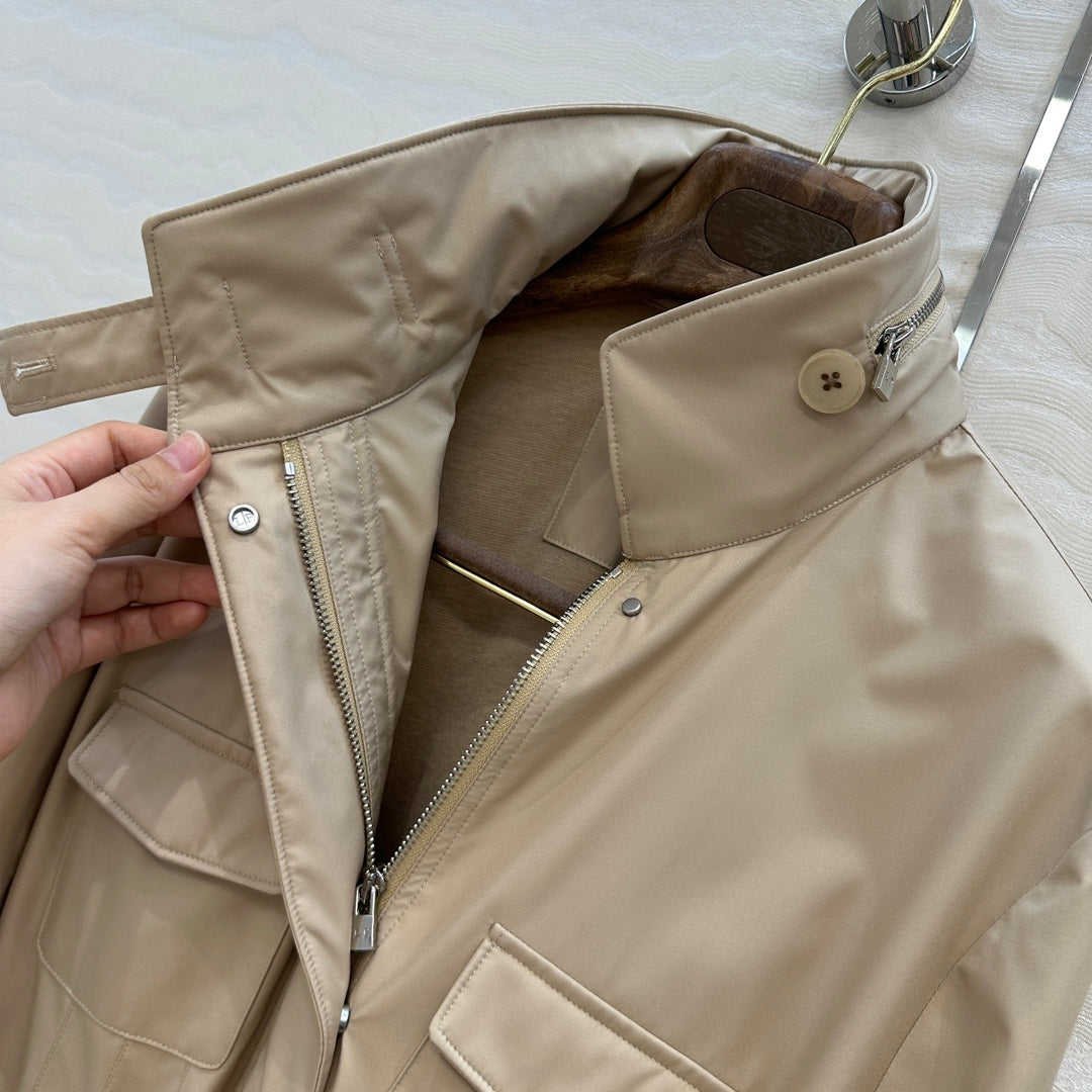 Loro 25fw outdoor trenchcoat