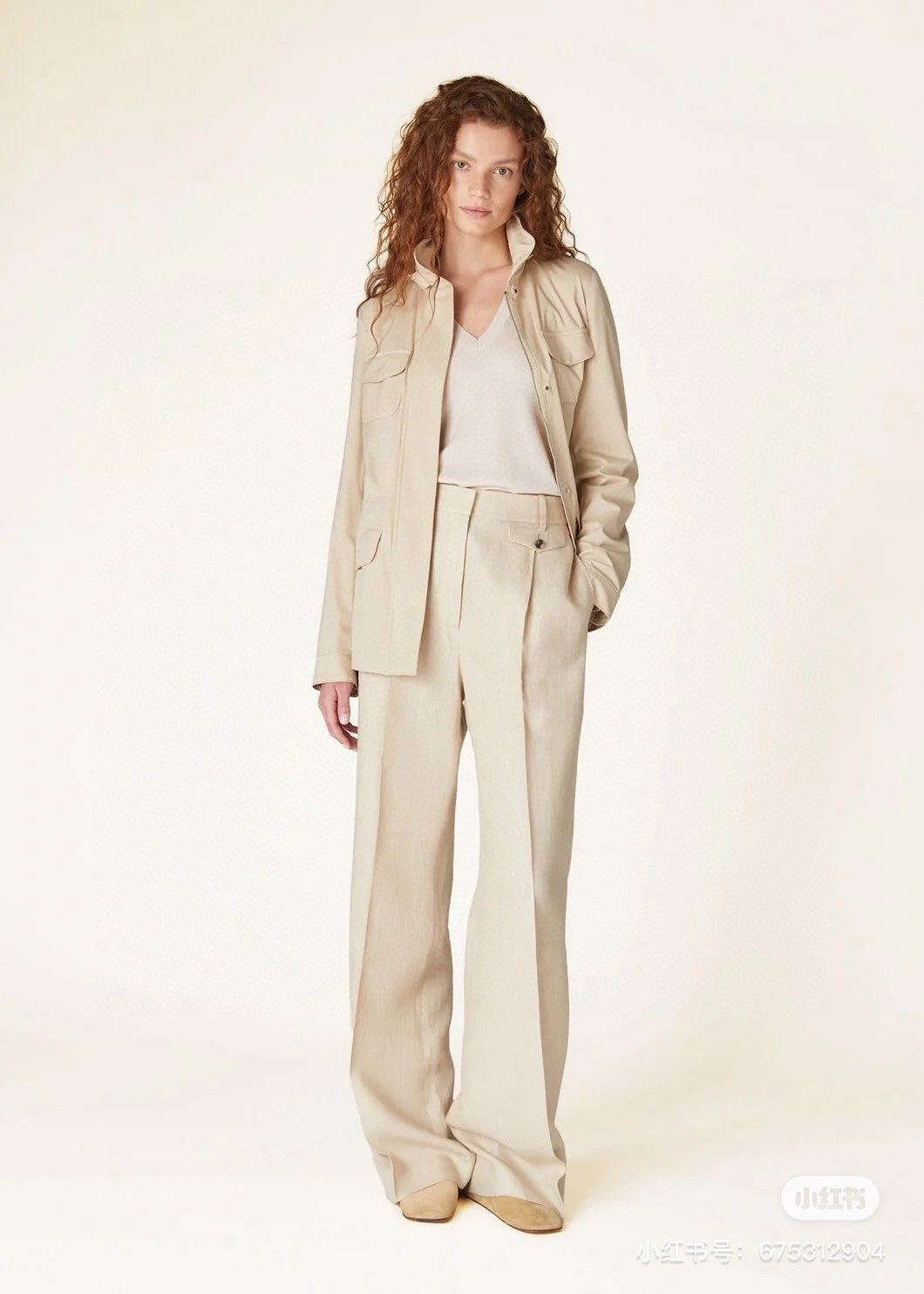 Loro 25fw outdoor trenchcoat