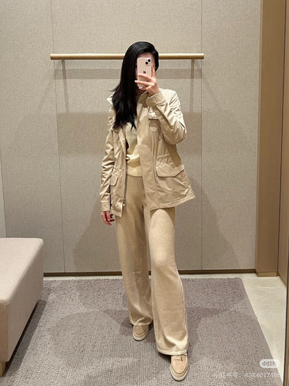 Loro 25fw outdoor trenchcoat