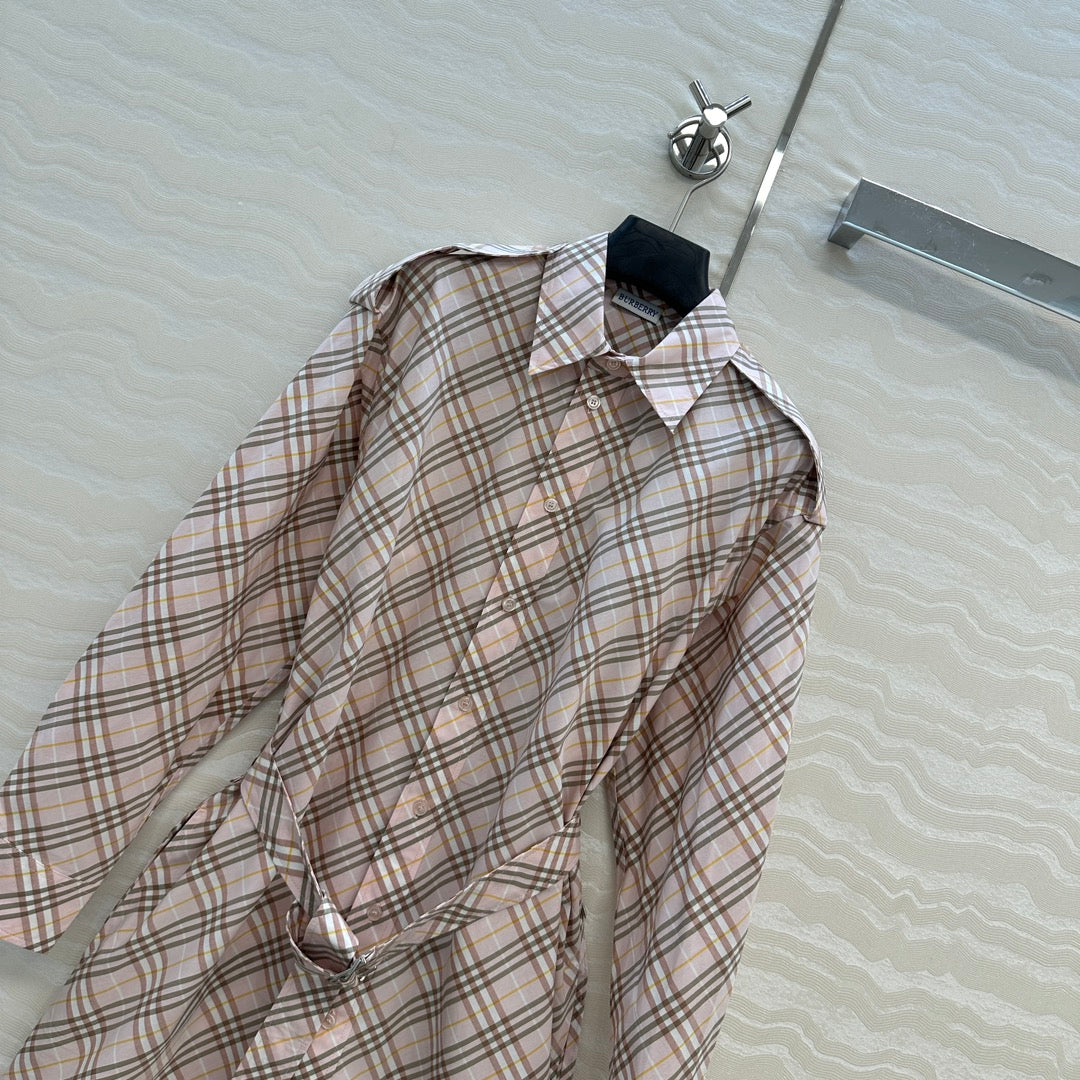 Burber 25fw vintage dress