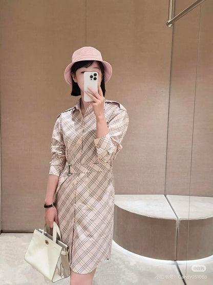 Burber 25fw vintage dress