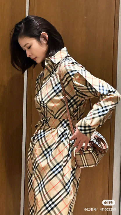 Burber 25fw vintage dress