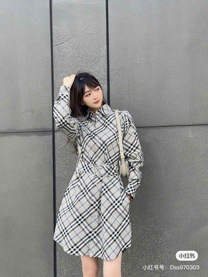 Burber 25fw vintage dress