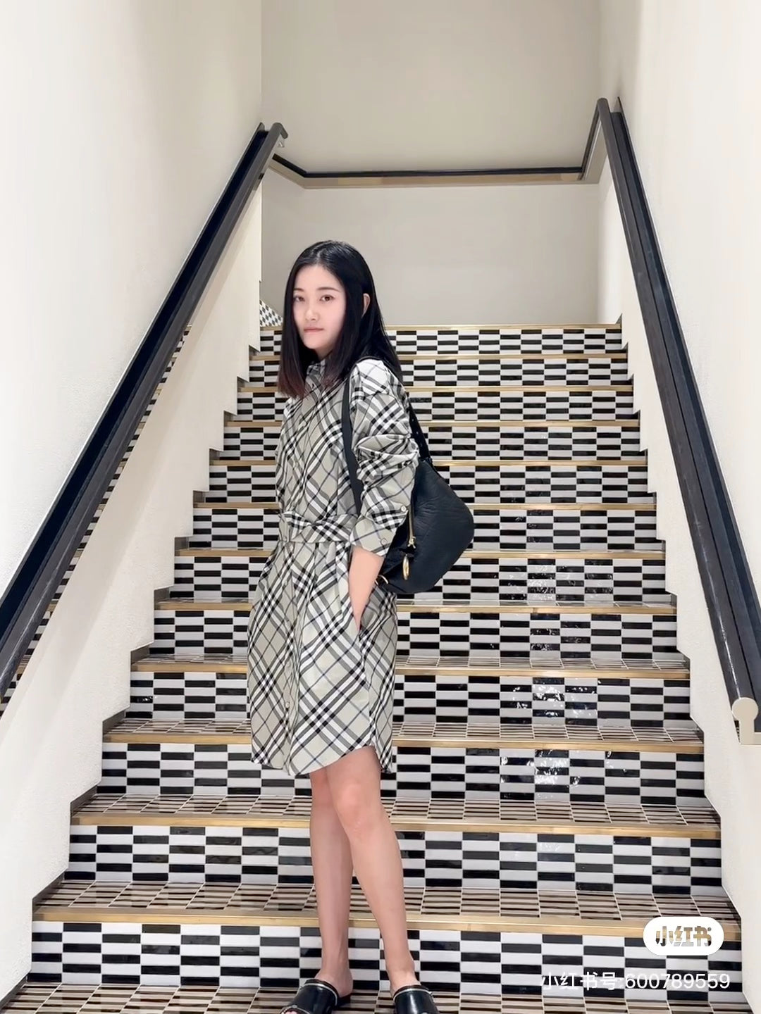 Burber 25fw vintage dress