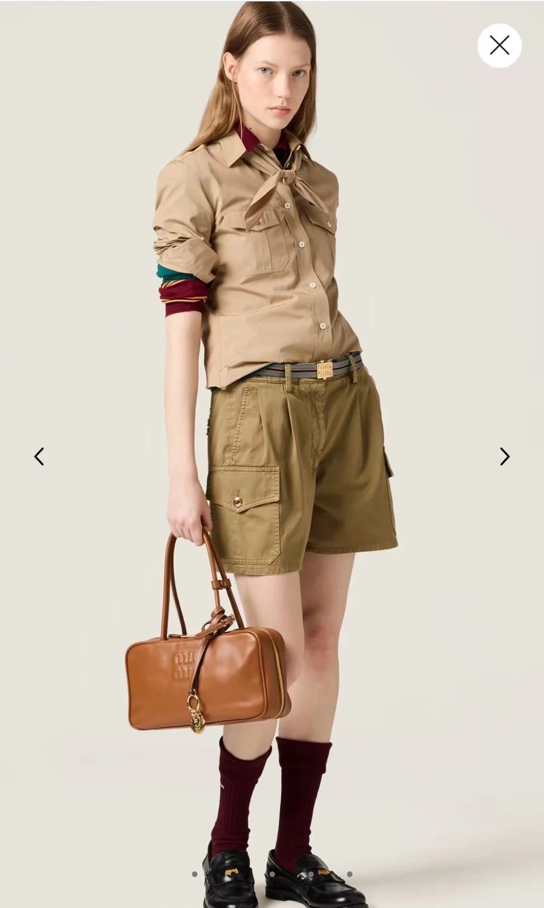 Miu 25fw all-match shirt