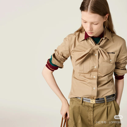 Miu 25fw all-match shirt