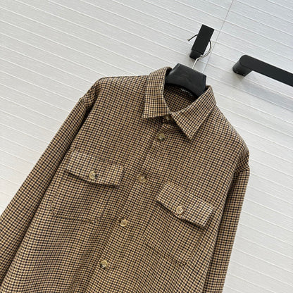 Saint 25fw retro buttons shirt