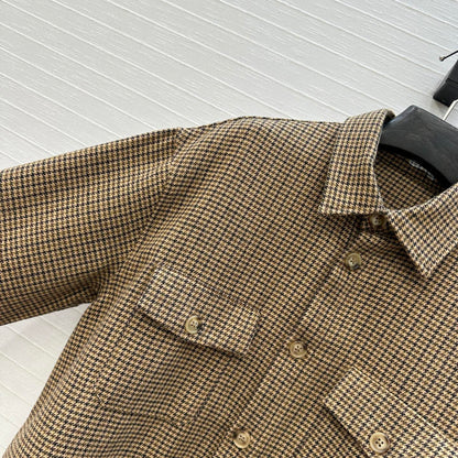 Saint 25fw retro buttons shirt