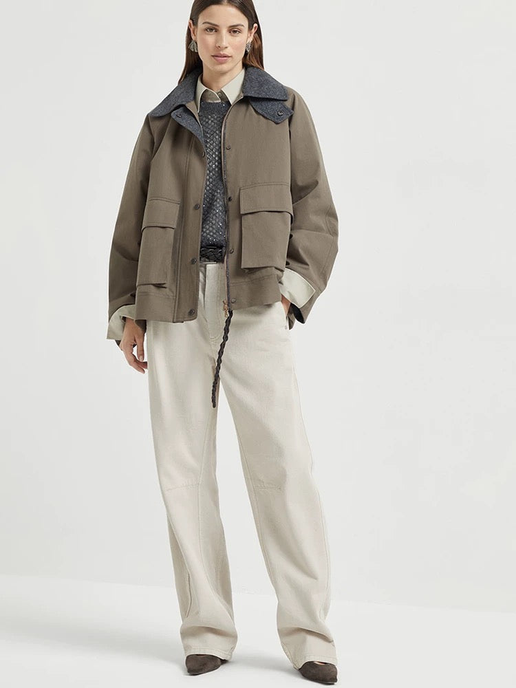 Brune 25fw retro jacket
