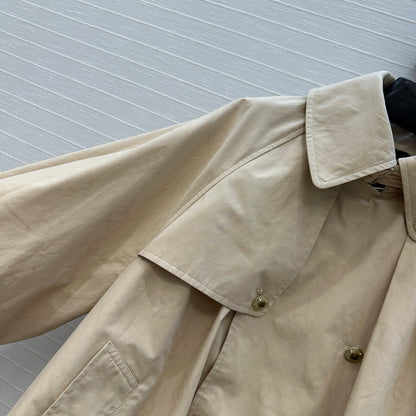 Chan 25fw printed trench coat