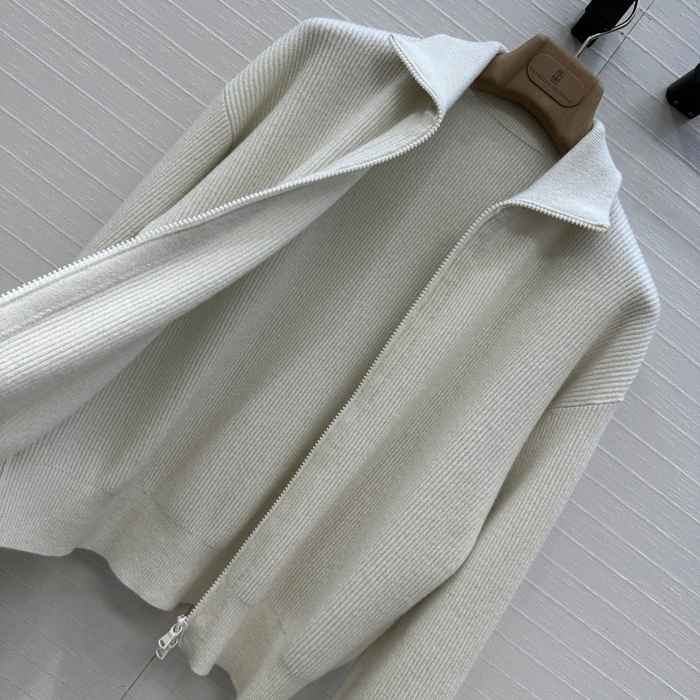 Brune 25fw knitted jacket